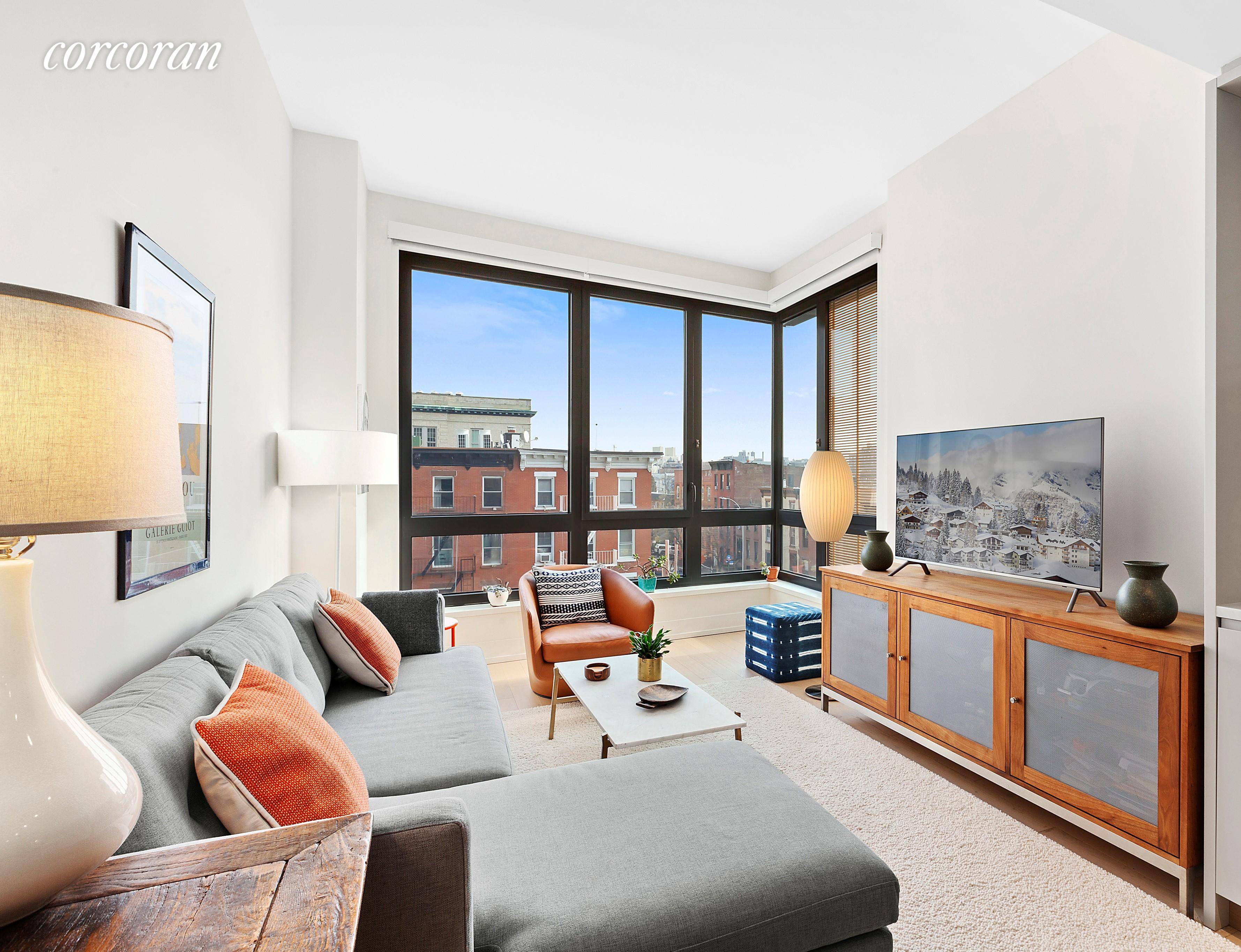 First resale on one of the most coveted 1 bedroom lines at Pacific Park 550 Vanderbilt Avenue.