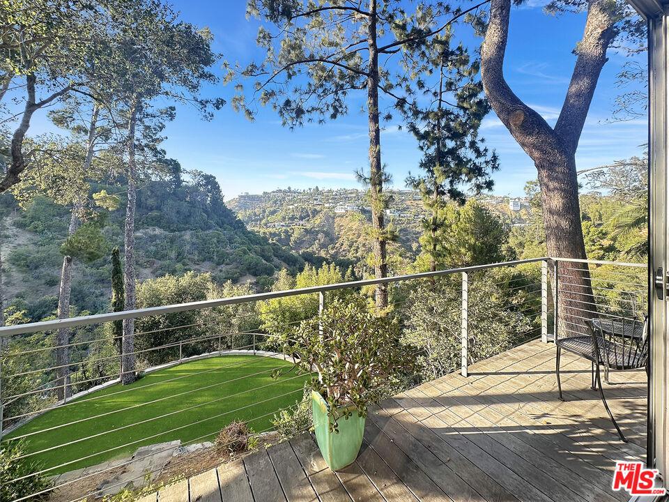 Back Balcony & Lawn