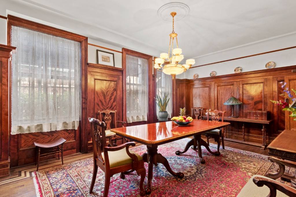 GLORIOUS ROOM TO ROAM This original duplex apartment is a rare opportunity at the Grinnell, one of the Crown Jewels of the Audubon Park Historic District on upper Riverside Drive.