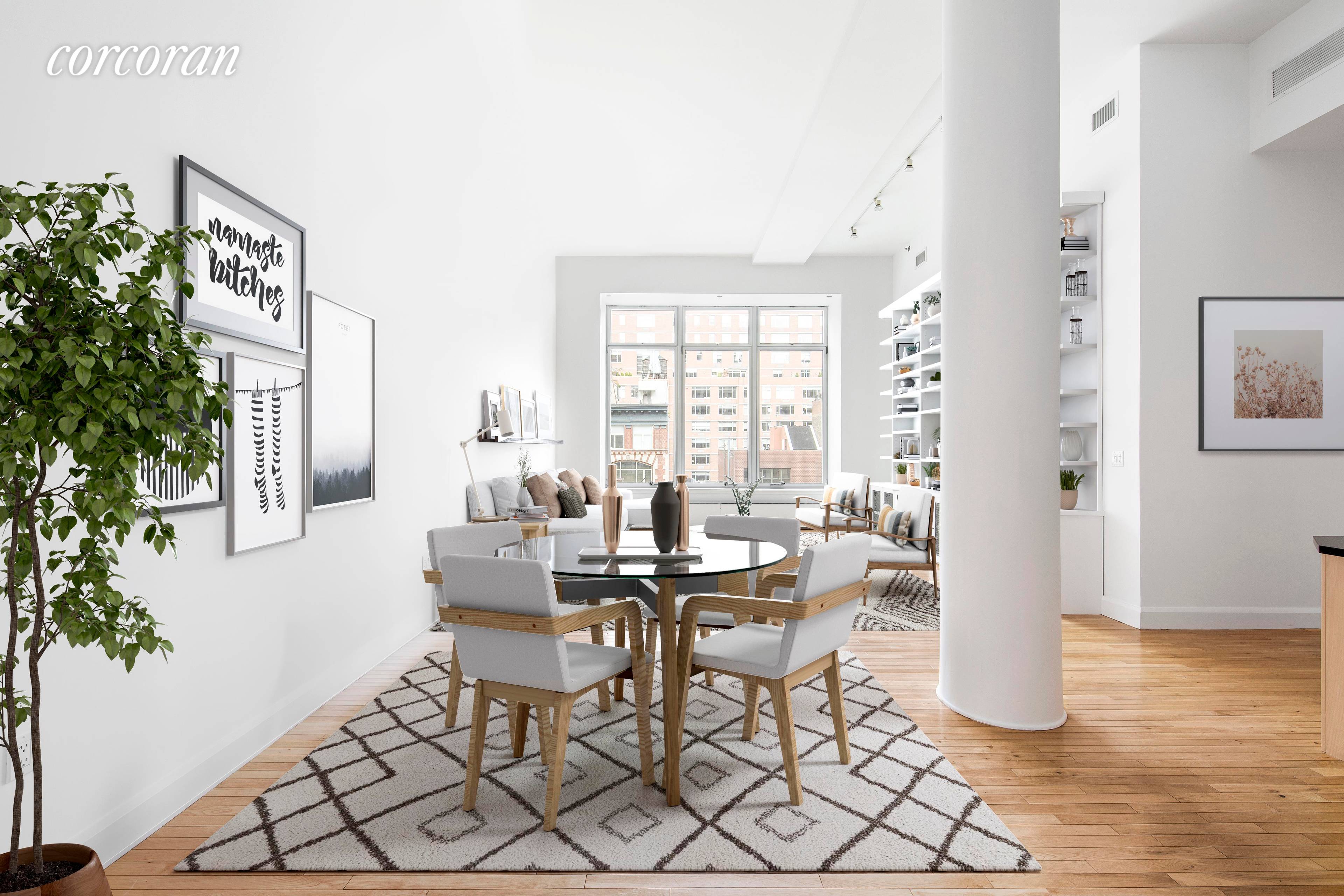Perfectly positioned in the most desirable Chelsea Flatiron location, the highly coveted G line is available for rent at the Lions Head Condominium.
