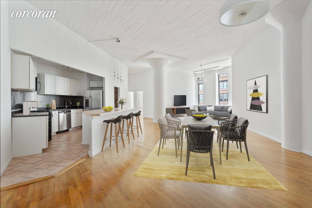 NEW TO MARKET ! A very unique and renovated 2 bedroom LOFT in Tribeca Soho.