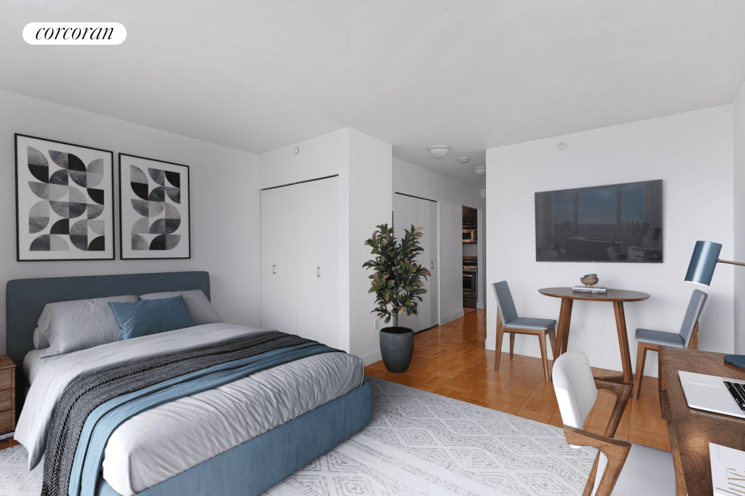 New Listing Oversized Alcove studio in one of the Upper East Sides most amenity filled and full service white glove buildings, One Carnegie Hill.