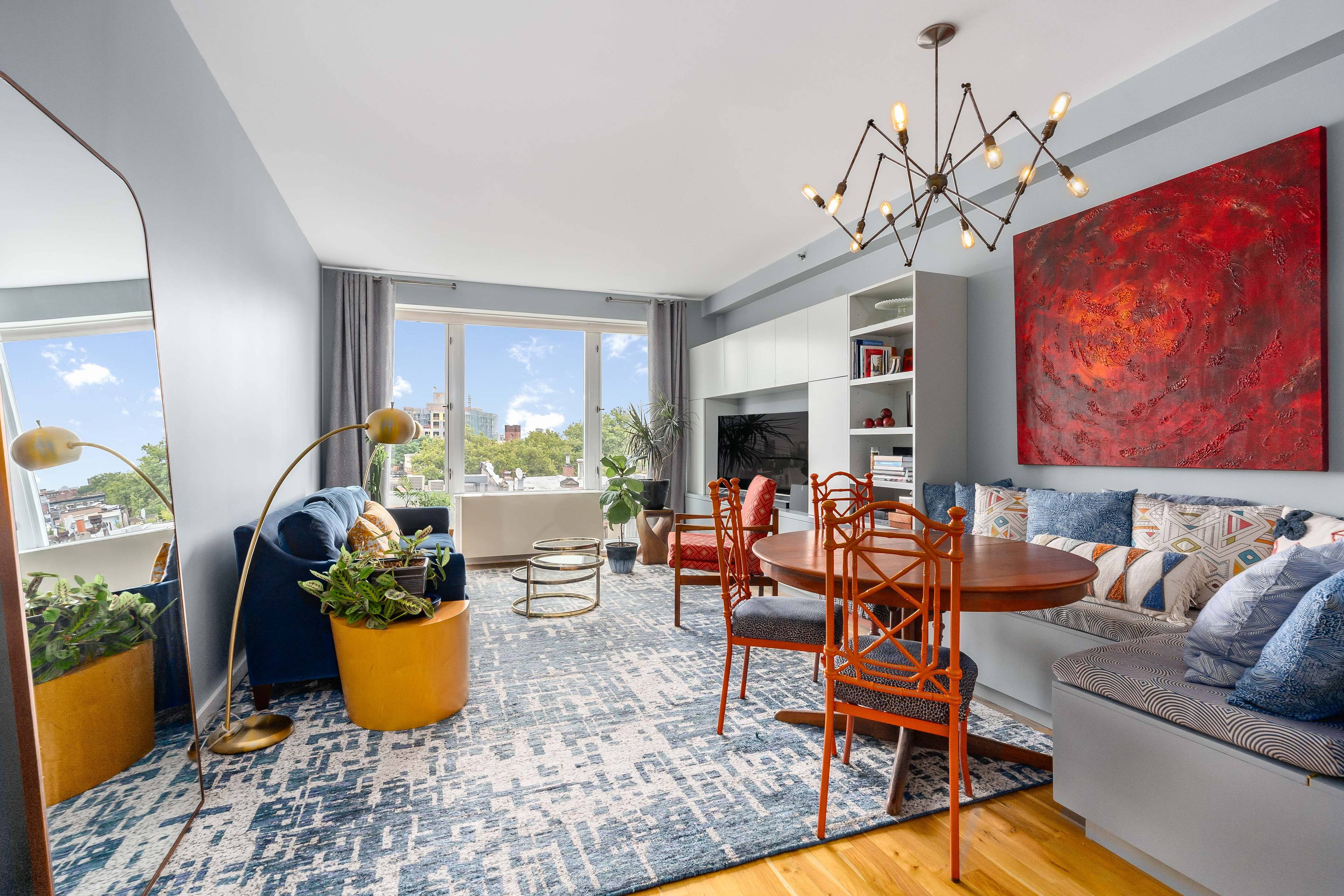 Luxuriously spacious 2 bedroom at the Isabella in the heart of Clinton Hill.