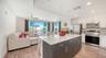 Beautiful large kitchen island for your culinary delights