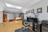 Second level primary bedroom loft / office