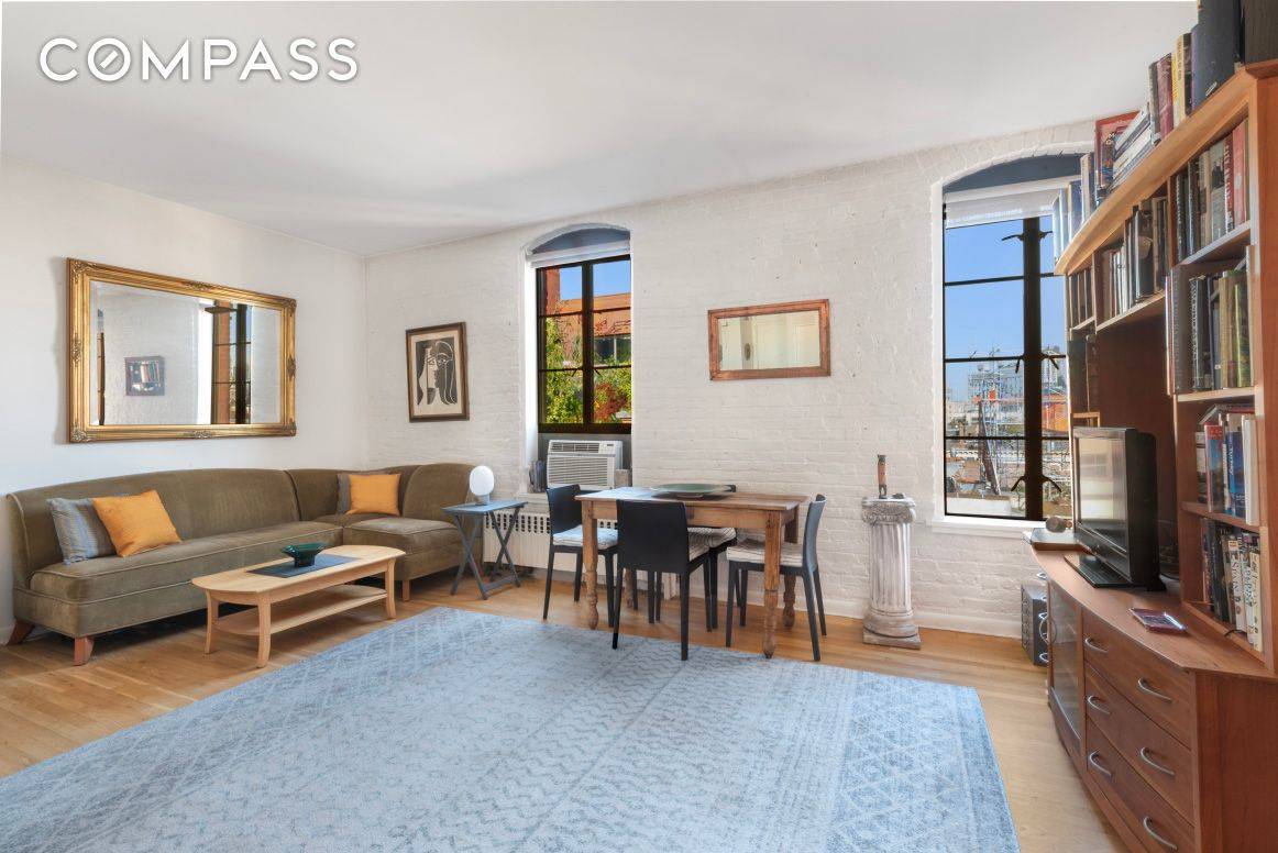 West Village Prime Studio Loft Perched high in the sky on the top floor of 720 Greenwich, an unbeatable location with peerless character, light and views.