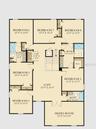 Second Floor plan with dimensions