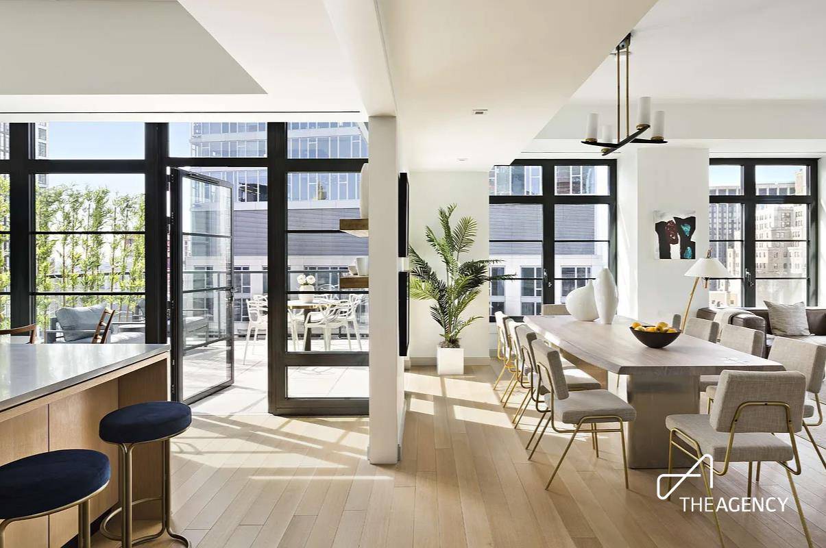 Experience the pinnacle of luxury living in the heart of Manhattan within this exquisite full floor penthouse atop NoMad's skyline.