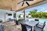 Covered Lanai with Tongue-and-Groove Ceiling