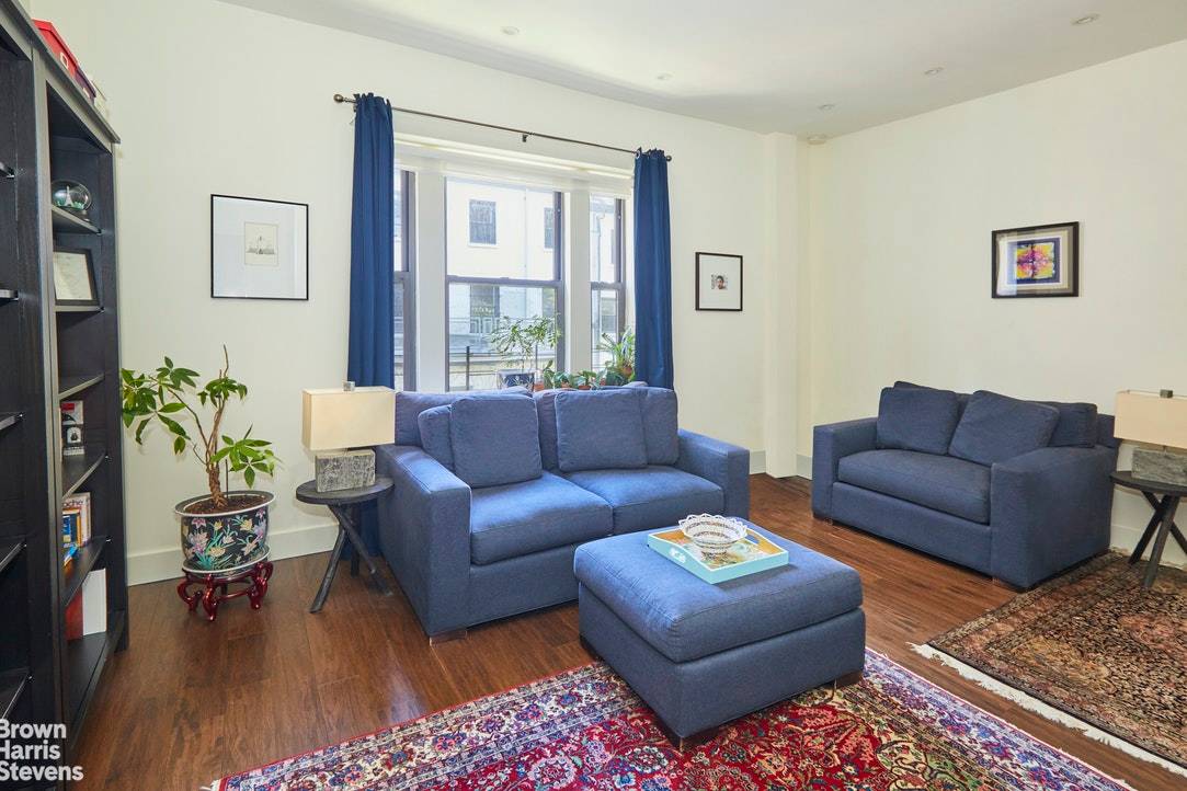 This apartment has gotten international press exposure as it was the college era home of President Barack Obama in the early 1980's before the building converted to a cooperative.