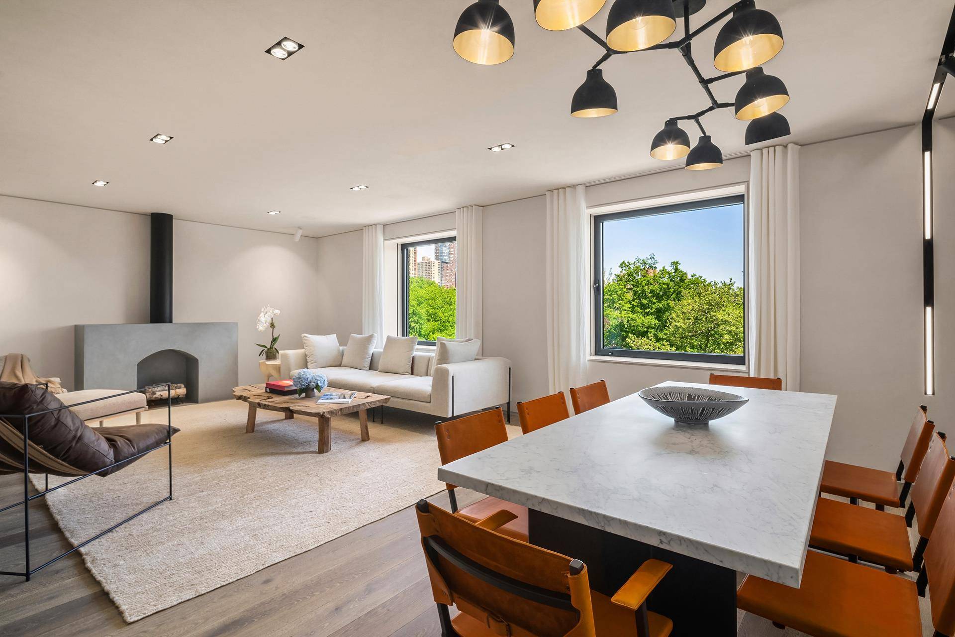Newly constructed, this exquisitely designed two bedroom condominium at the iconic Essex House on Central Park South offers the ultimate lifestyle with full access to five star hotel services.