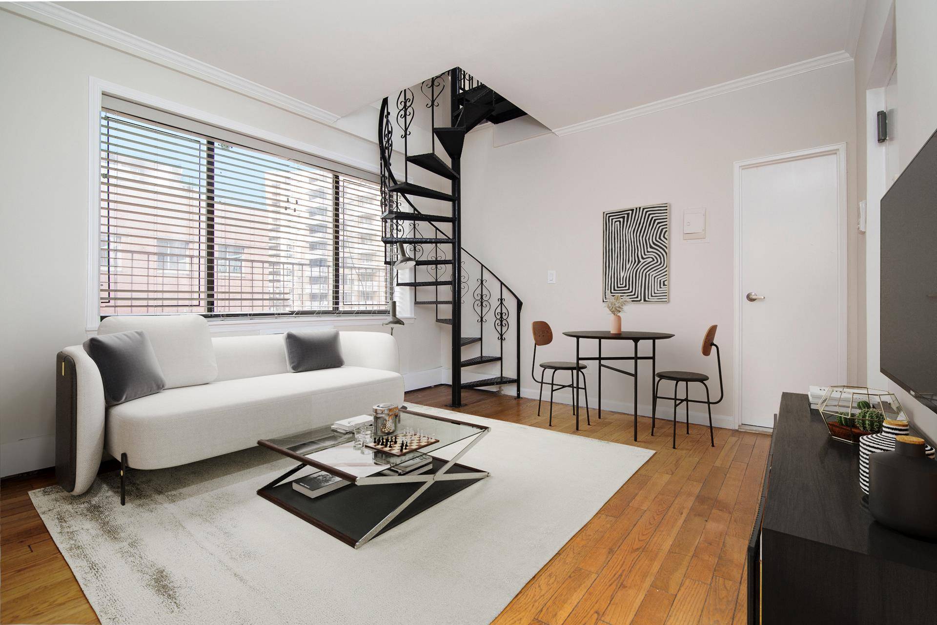 Welcome to this one of a kind 1 bedroom, 1 bathroom duplex with a private roofdeck.
