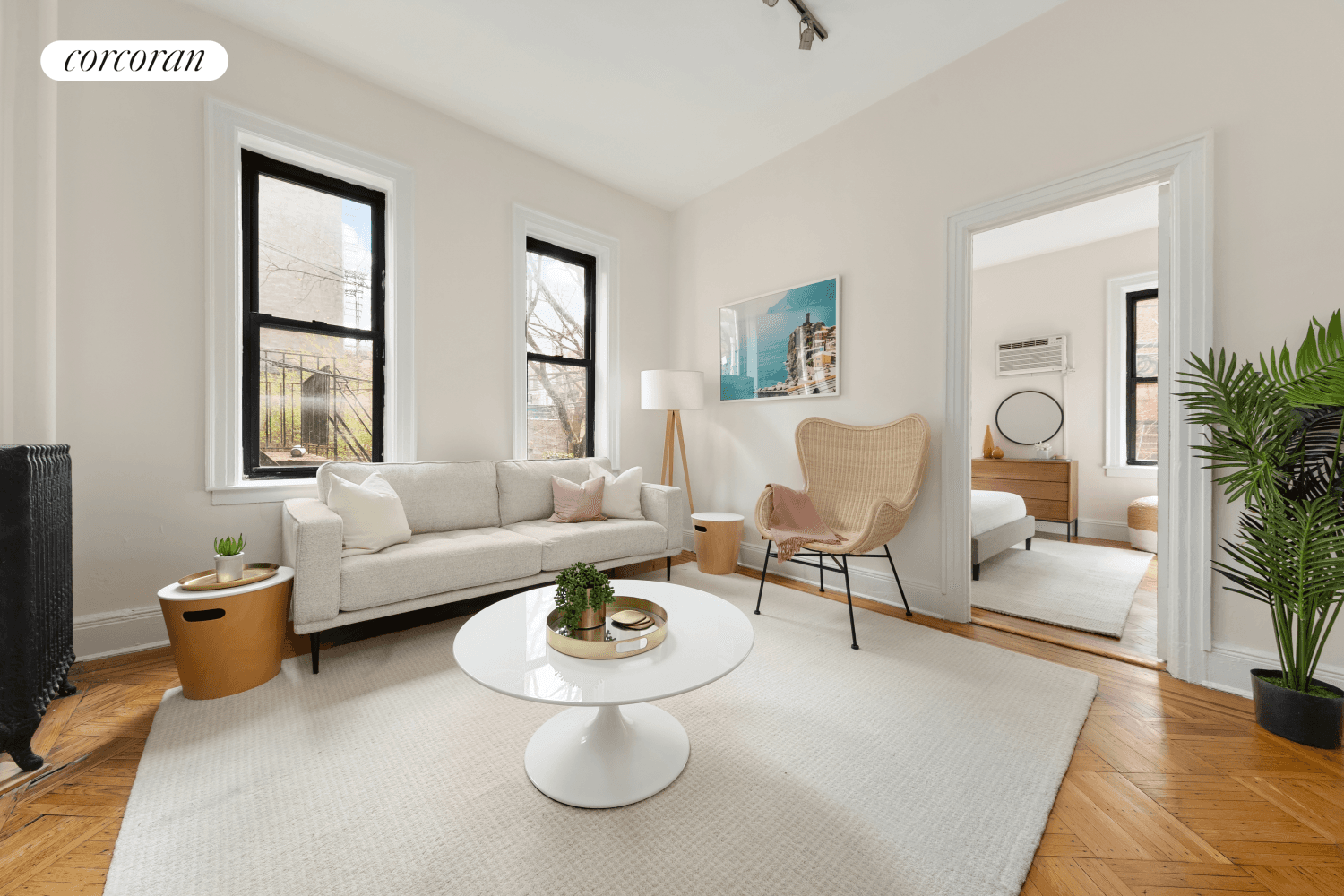 Residence 2 at 368 State Street is a charming one bedroom with private backyard, located on a picturesque tree lined block in prime Boerum Hill.