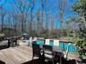 Outdoor dining on the deck