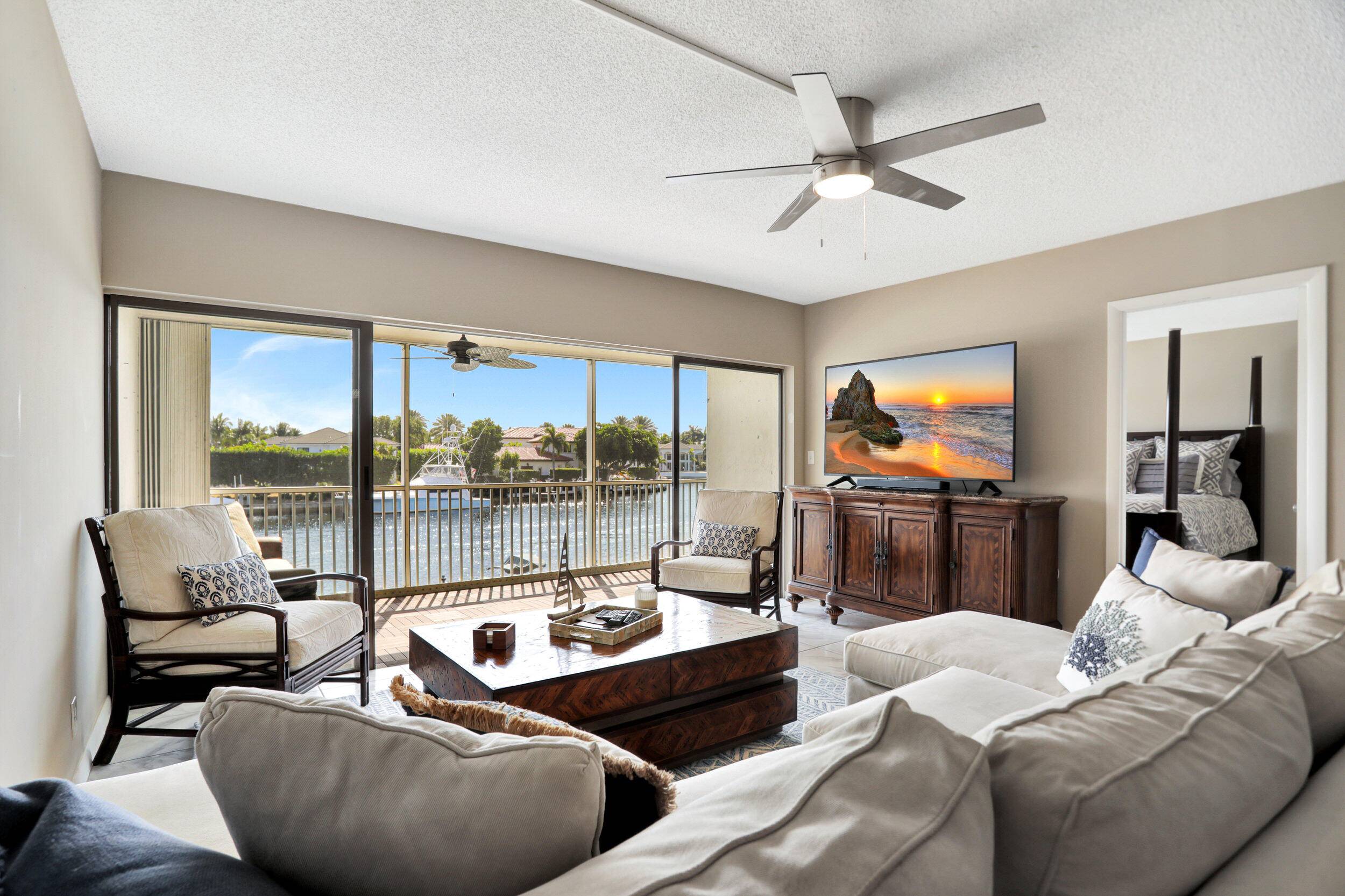 Welcome to waterfront paradise at River House Towers in Deerfield Beach, Florida !