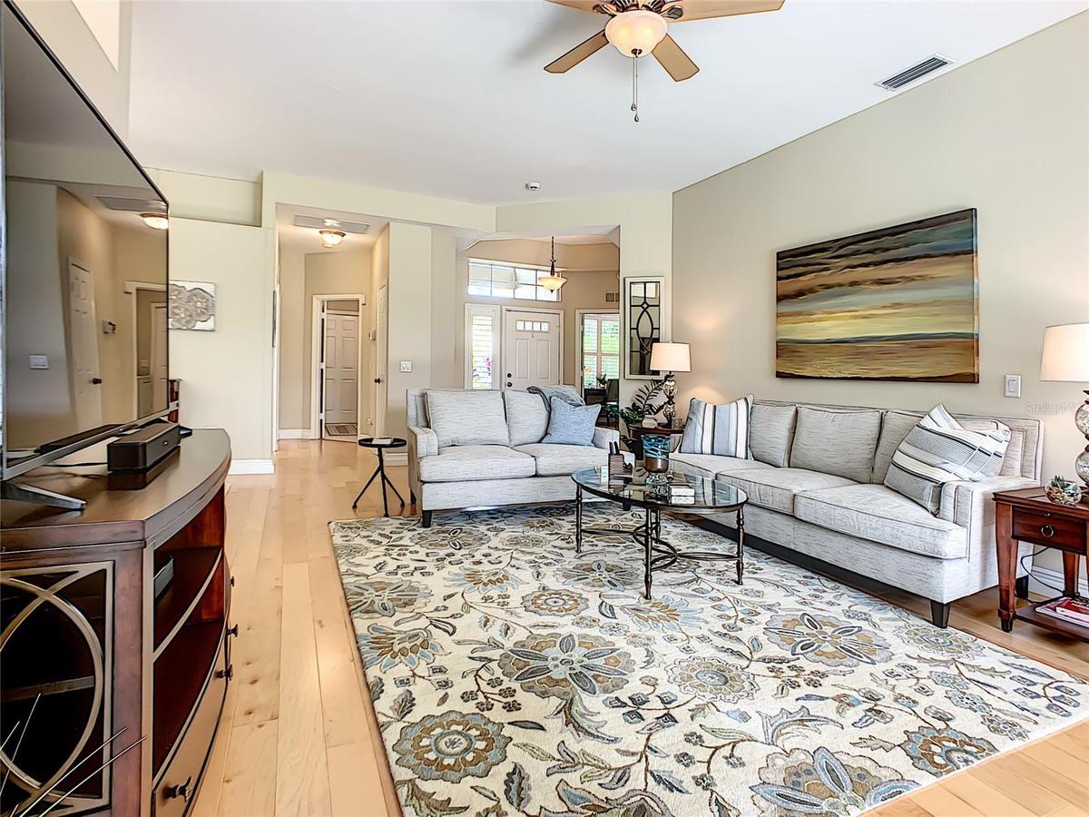 Spacious living area