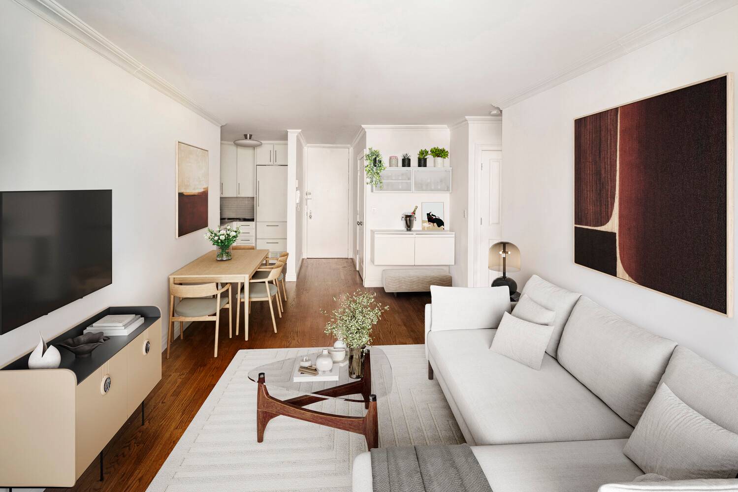 Welcome to Apartment 10E at The Monarch Condominium.