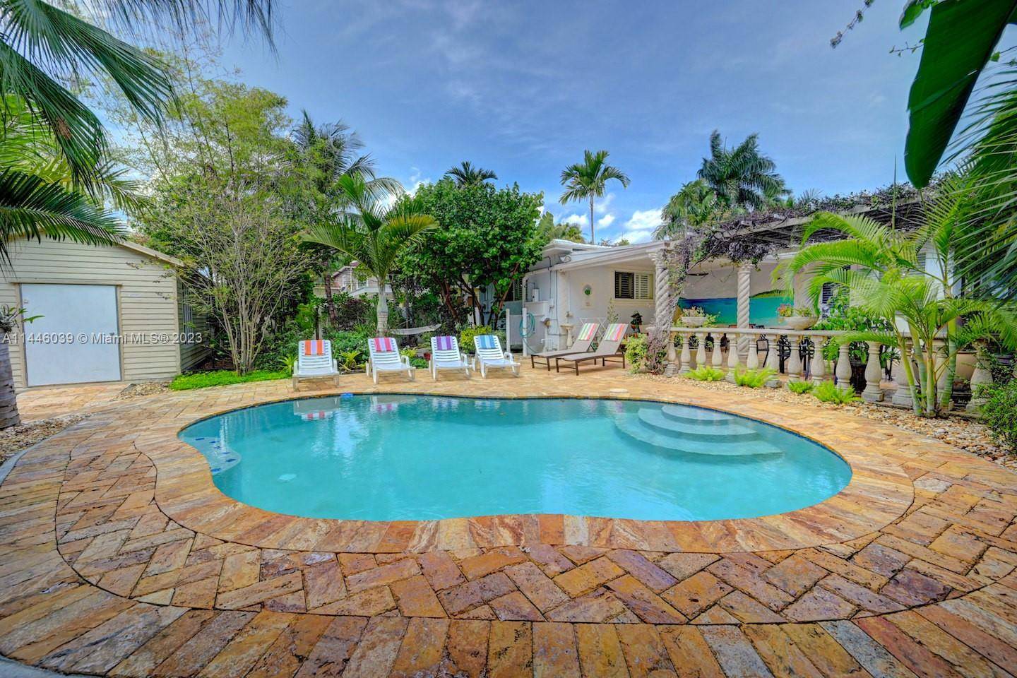 This is a short term rental MONTHLY AND WEEKLY Monthly rate is 14, 500 Call agent for weekly daily rate fully Renovated, Impressively Beautiful, 3BR Luxury Villa with a Heated ...