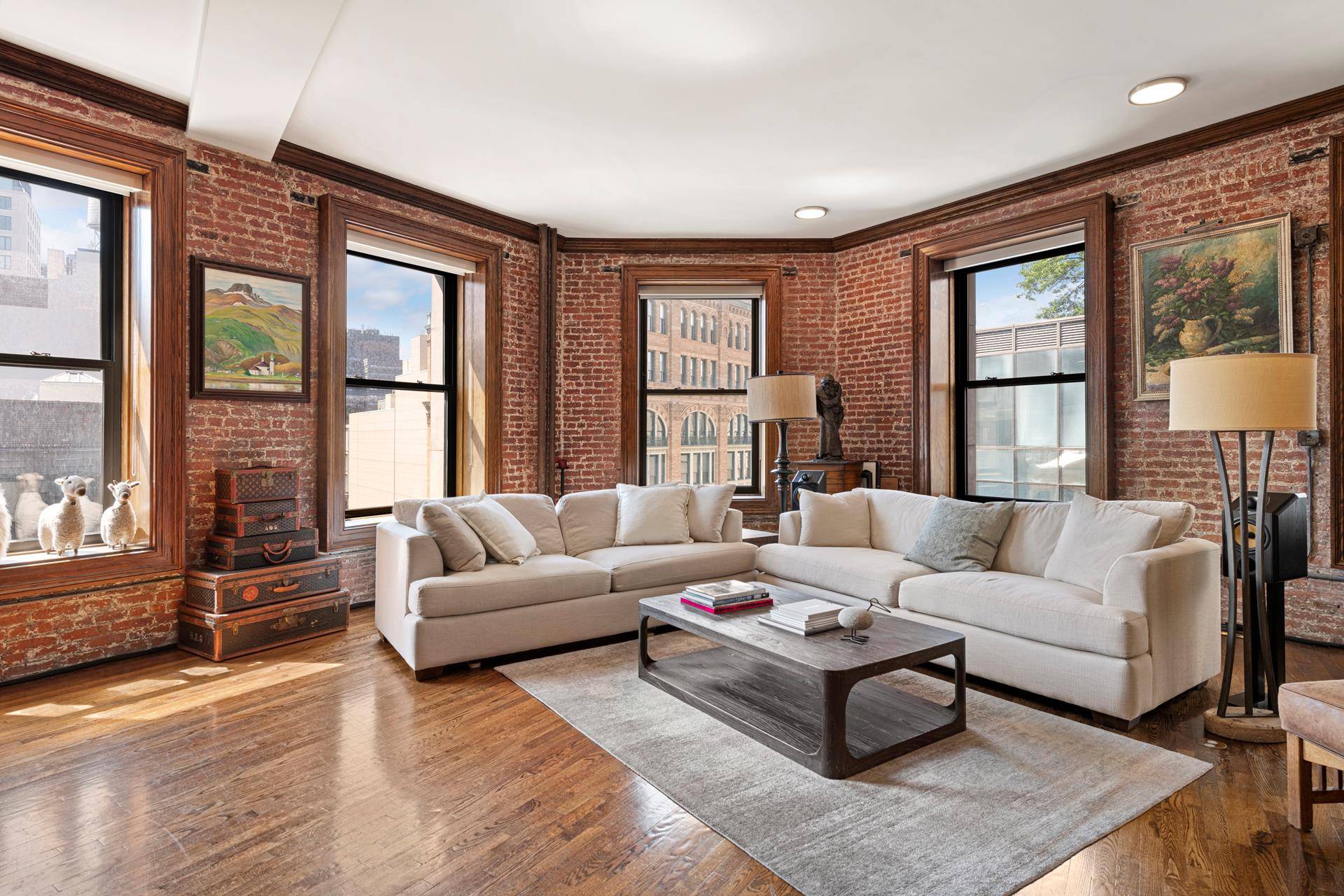 Authentic prewar 3 bedroom, 2 bath loft at the crossroads of Greenwich Village, Union Square and East Village.