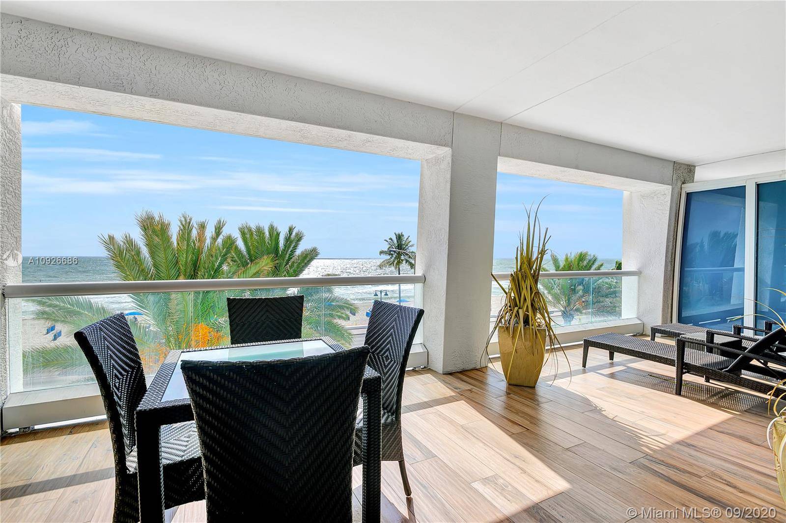 This direct ocean 1 bedroom is a completely furnished, finished and turn key residence at The Ocean Resort Residences Conrad Fort Lauderdale Beach !