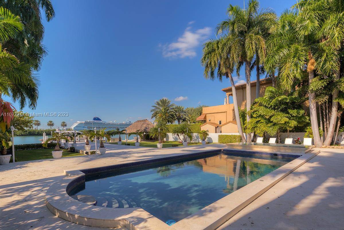 Located on prestigious Palm Island, one of Miami Beach's most sought after neighborhoods.