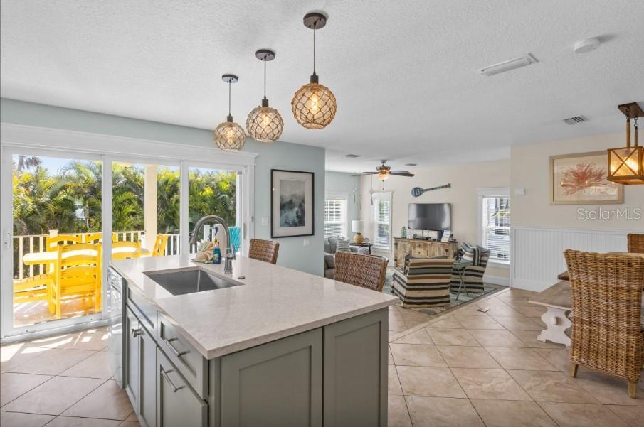 Newly remodeled kitchen