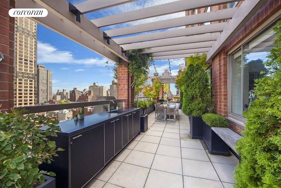 Outdoor Lovers Dream, this home has it all starting with a beautifully planted outdoor terrace spanning the length of the entire apartment.