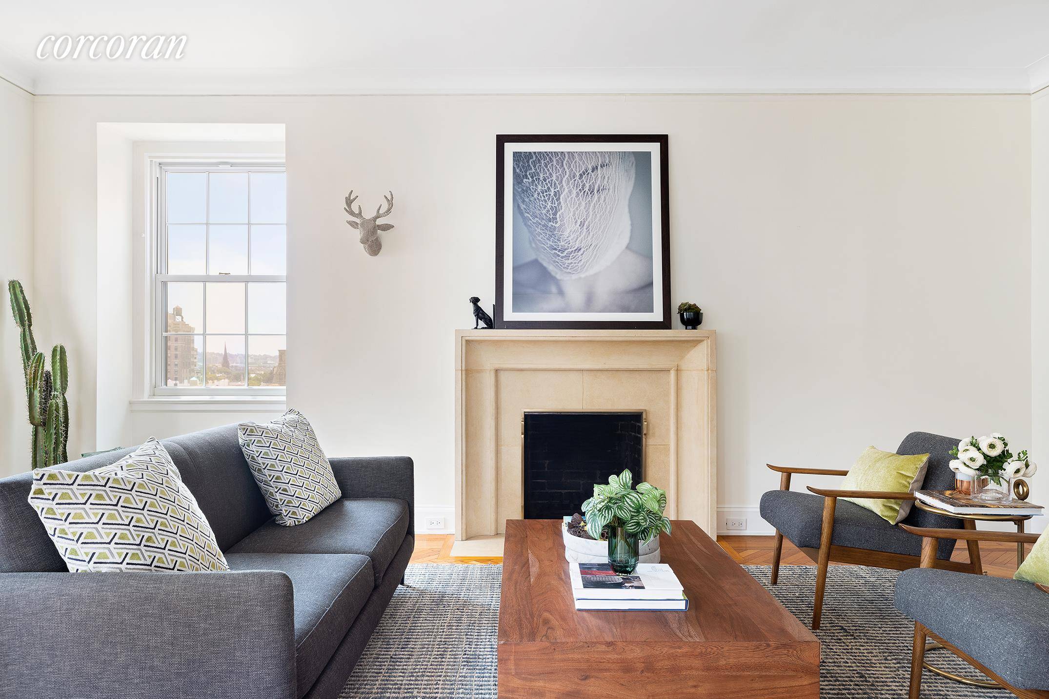 The perfect pre war FOUR bedroom, three bath classic 7 in prime Brooklyn Heights is finally available for you to call home.