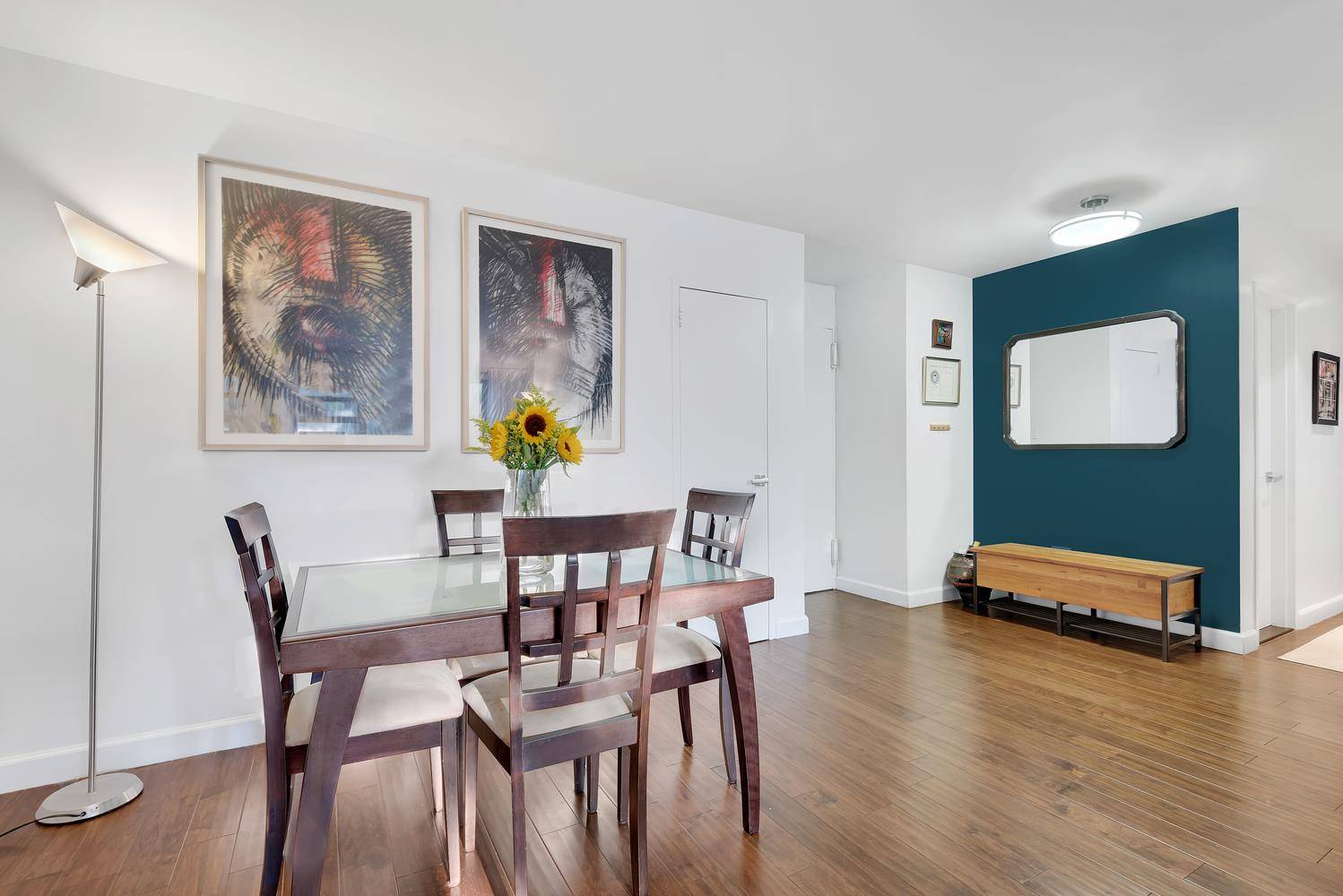 This beautifully renovated 2 bedroom, 1 bath apt with serene tree line views is a must see oasis in Brooklyn.