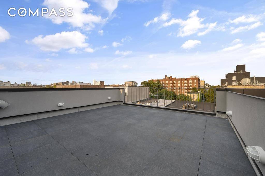 Indoor outdoor penthouse dreams come true in this brand new two bedroom, two bathroom duplex apartment featuring designer interiors and three private outdoor spaces in a brand new boutique Flatbush ...