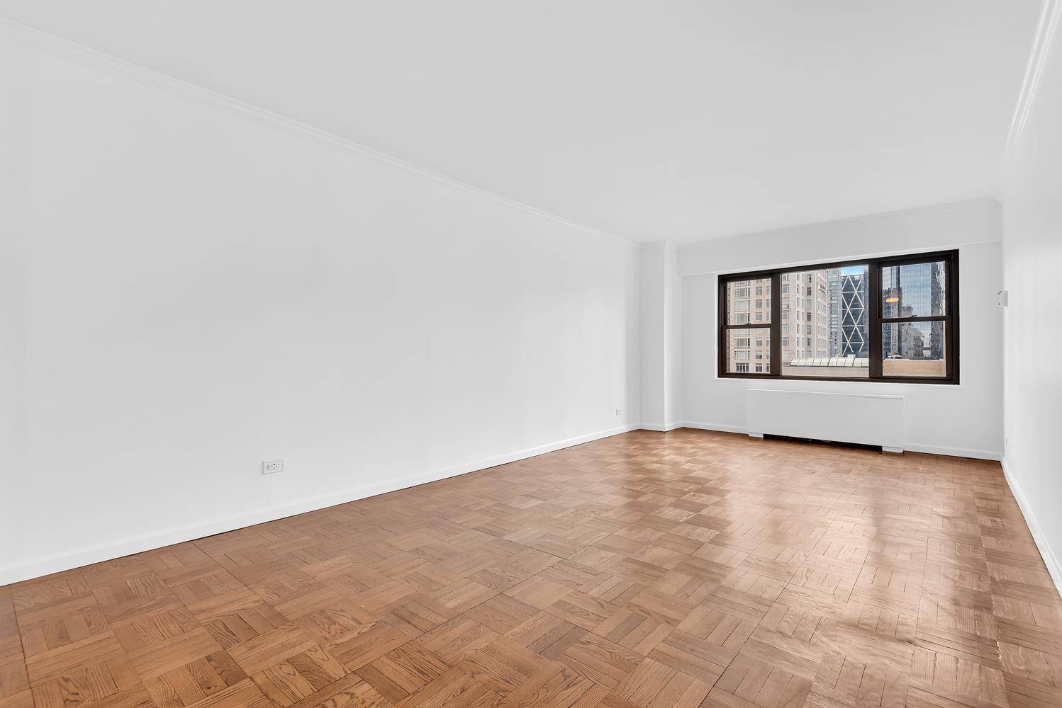 Mint, beautiful, fully newly renovated oversized one bedroom with bright south and west exposure and abundant closet space in the iconic, full service, white glove One Lincoln Plaza !