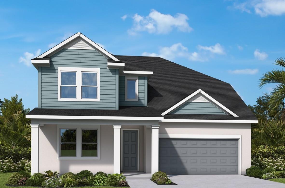 Front Exterior Rendering **Paint Colors May Vary
