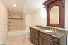 full bathroom in the basement