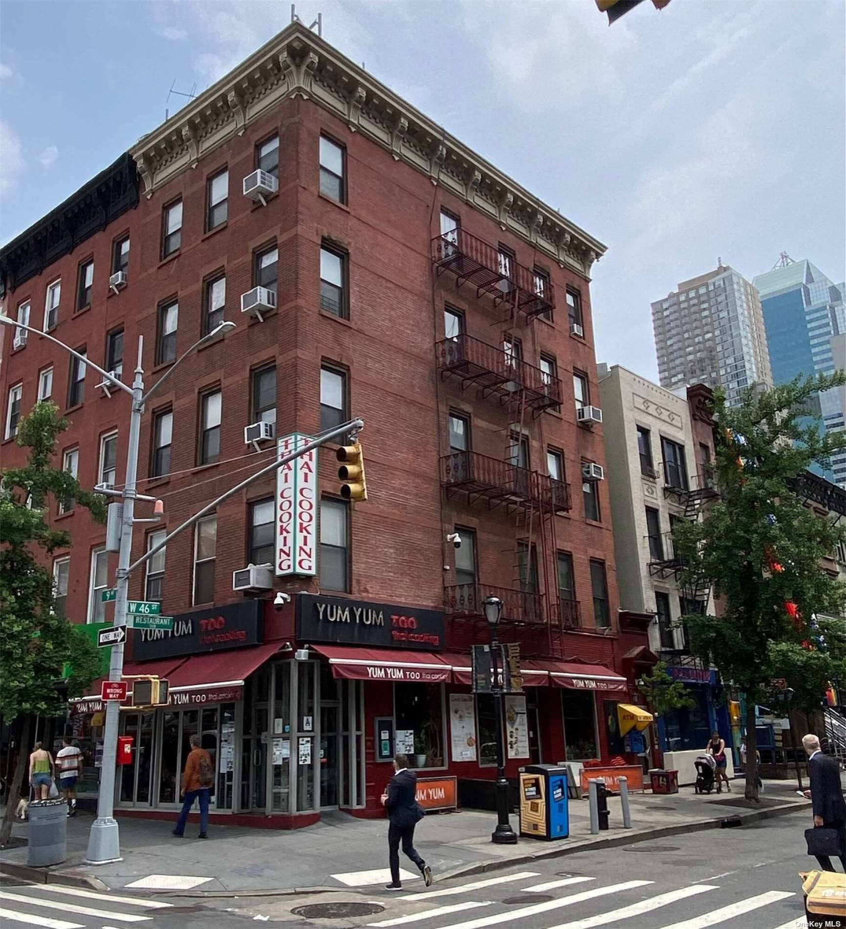 This is a unique opportunity to own two adjacent buildings in the heart of NYC 373 W 46th amp ; 662 9th Ave 662 9th Ave, NY, Corner 375 W ...