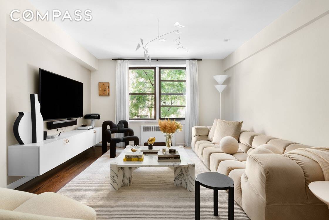 Residences No. 237 amp ; 238 at 60 East 9th Street present a rare Greenwich Village home consisting of two adjacent units that have been combined and renovated over time.