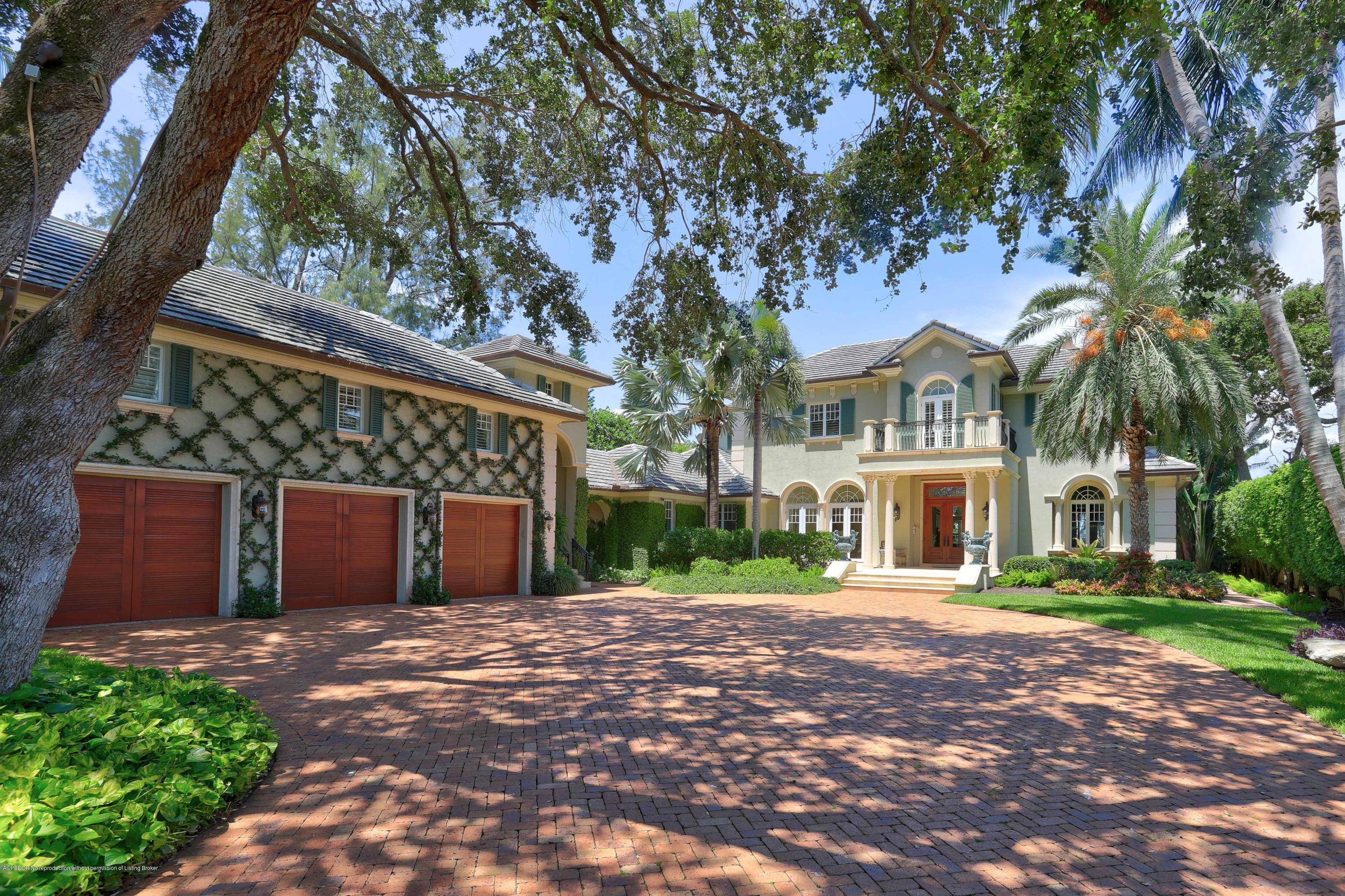 This prestigious Hypoluxo Island Estate is 11, 981 SQFT on more than 1 2acre on main west ICW, offers a rare opportunity to enjoy casual poolside relaxation and gracious entertaining ...