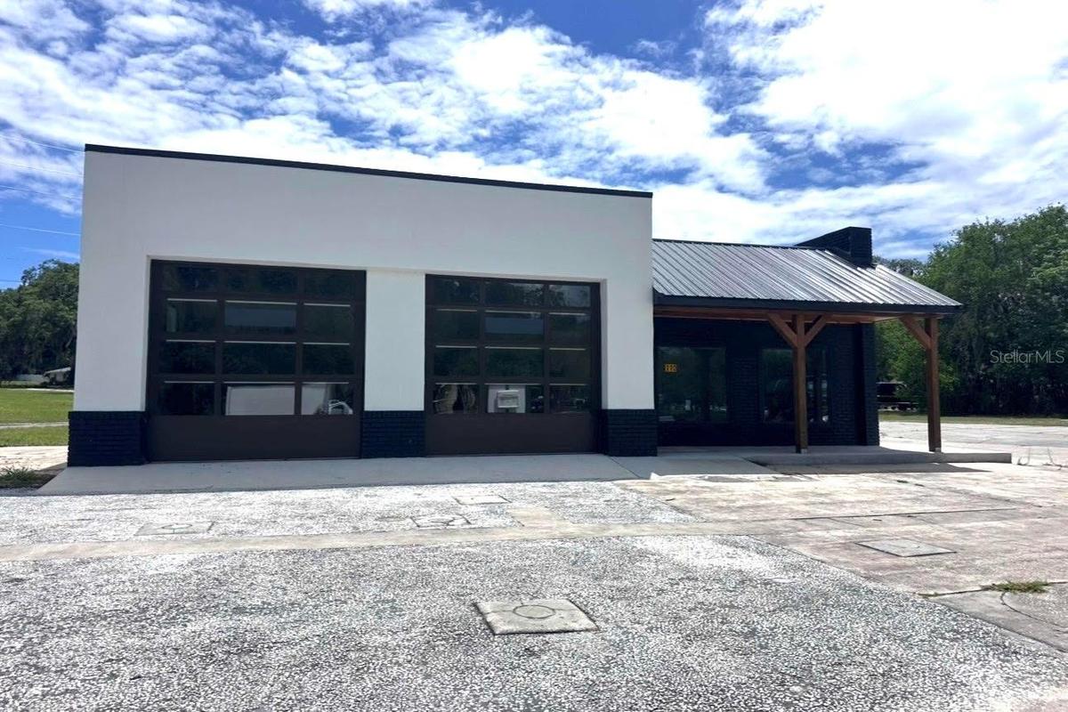 Newly renovated exterior Building unfinished interior