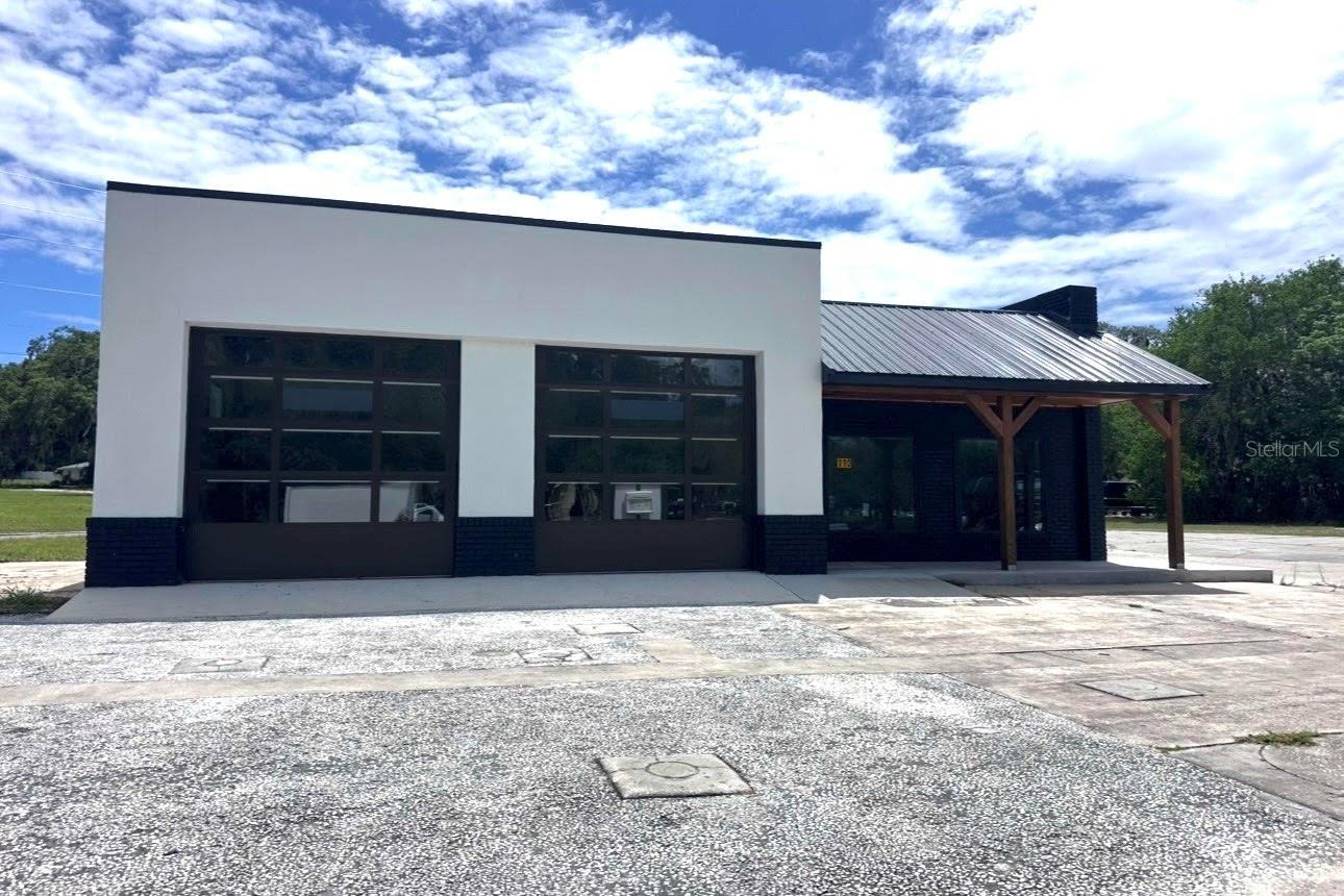 Newly renovated exterior Building unfinished interior