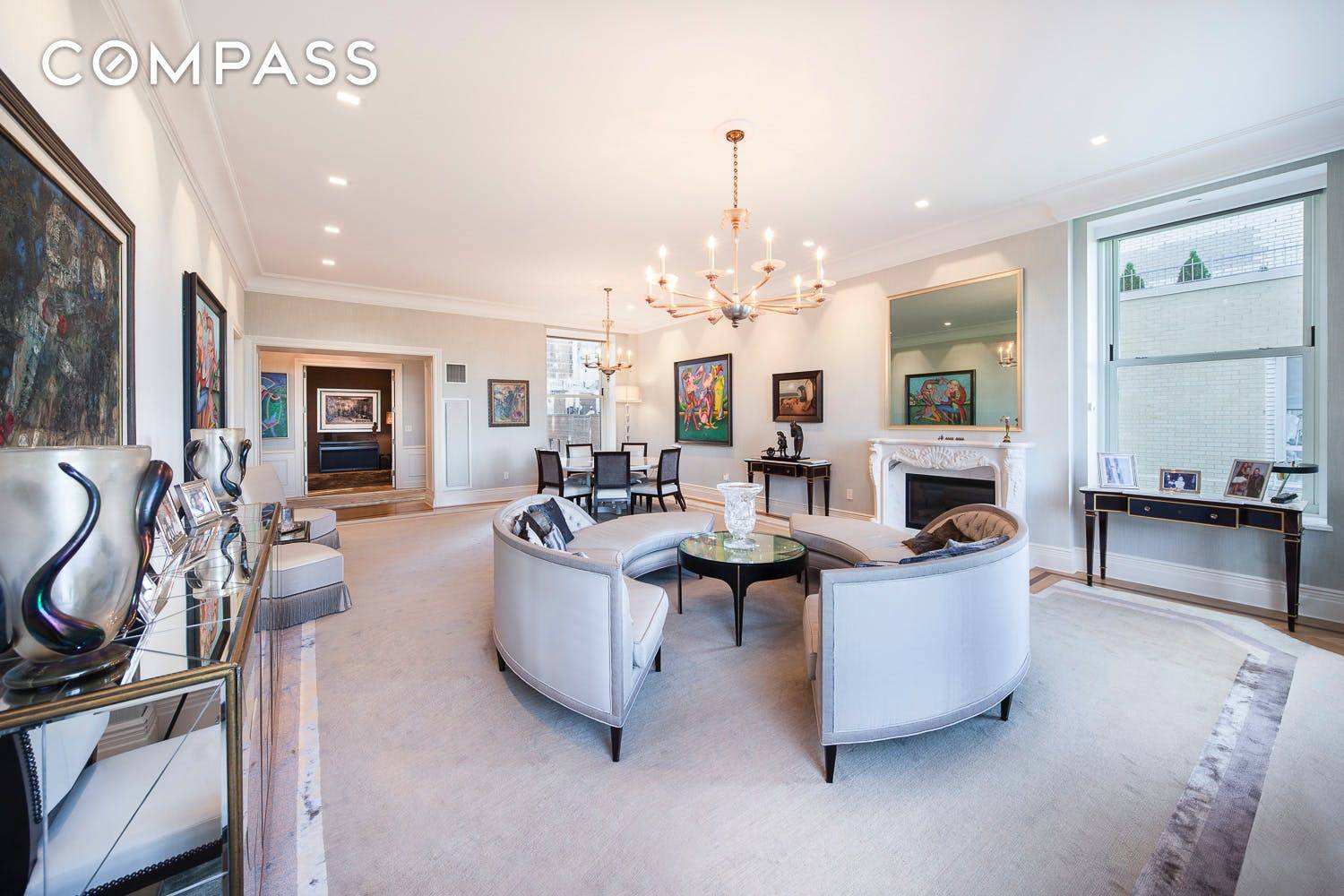 Unique opportunity to combine two adjacent apartments 1101 and 1102, to create a magnificent and spacious 3, 800 SF five or six bedroom, six bathroom apartment at the Plaza Private ...