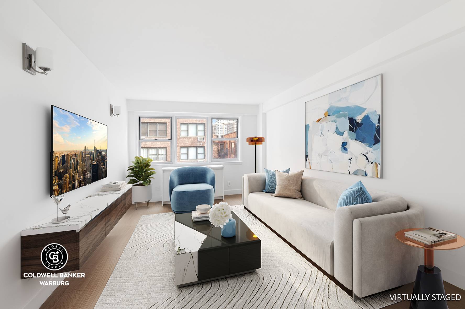 No Board approval is required for this brand newly renovated one bedroom unit in the Townsley, a full service cooperative building in Murray Hill.