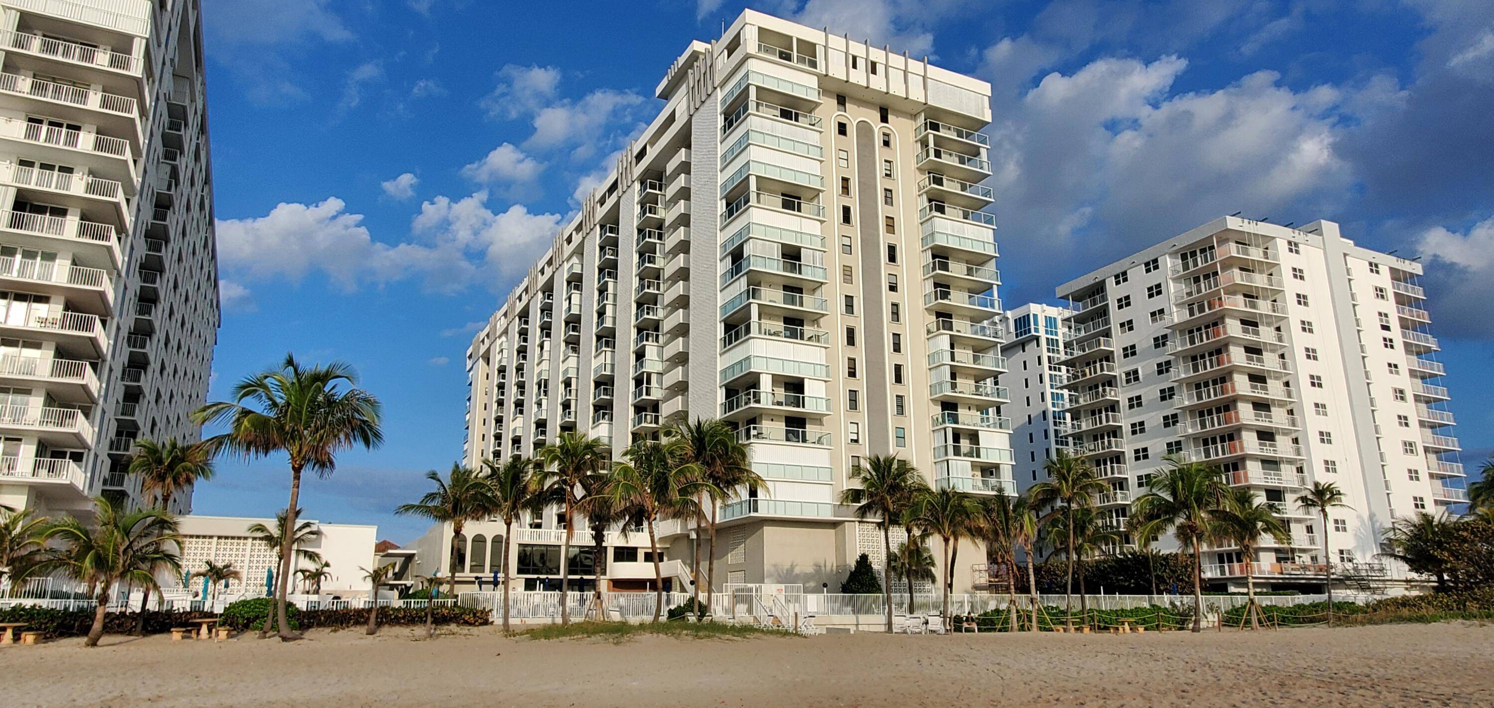 COMPLETELY RENOVATED CONDO ON THE SAND IN POMPANO BEACH.