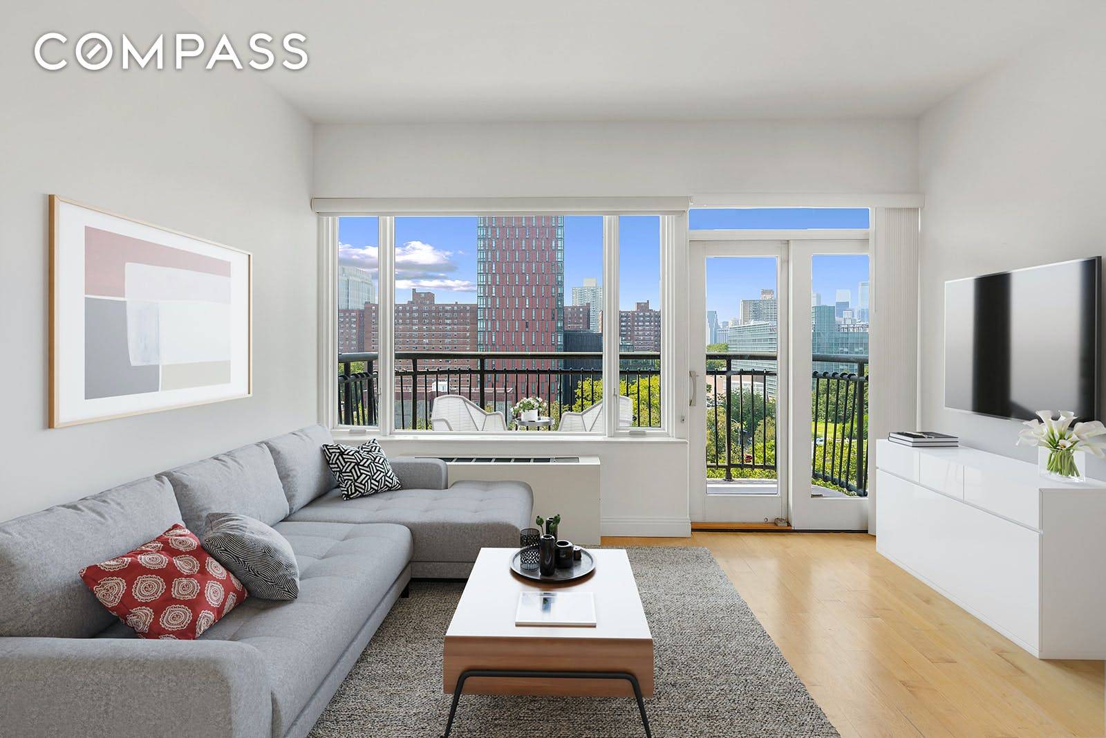 Welcome to 8C, an incredible two bedroom two bathroom in one of Downtown Brooklyn's premier buildings.