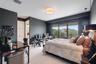 Bedroom with en suite bath and balcony