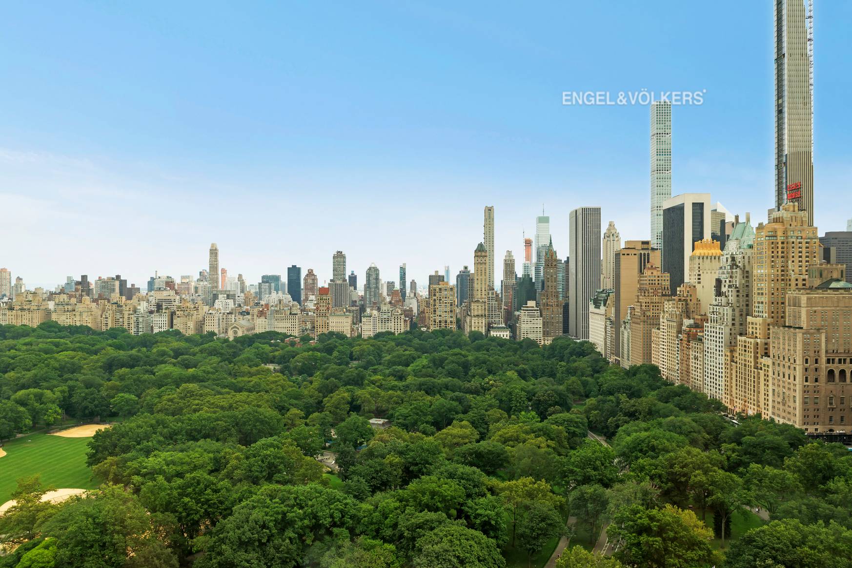 High Floor Two Bedroom with Magical Views of Central Park Overlooking Central Park from the 28th floor of the Tower at Fifteen Central Park West, this well proportioned two bedroom, ...