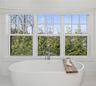 Deep soaking tub