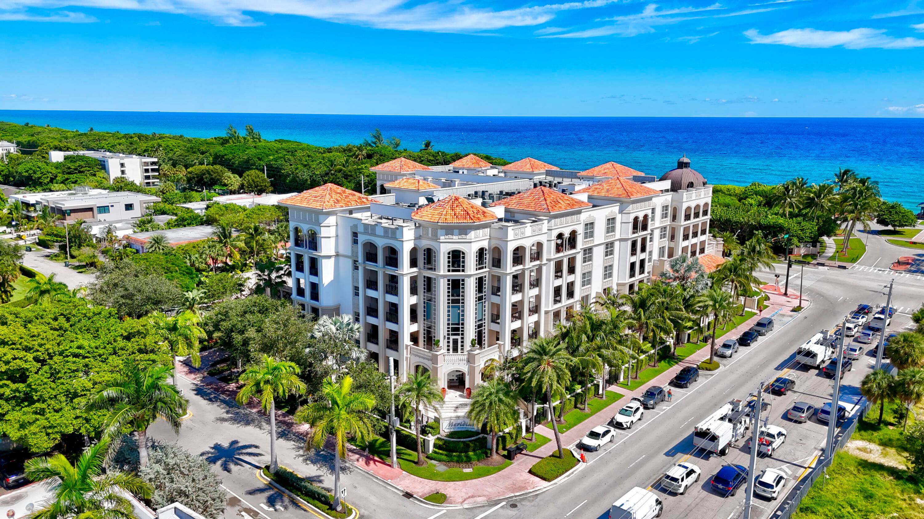 Exceptional beachside penthouse in one of Boca Raton's premiere boutique buildings.
