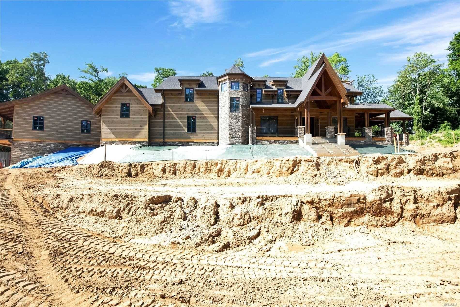 Prepare to be amazed as you view one of the most stunning log homes ever to be built on Long Island.