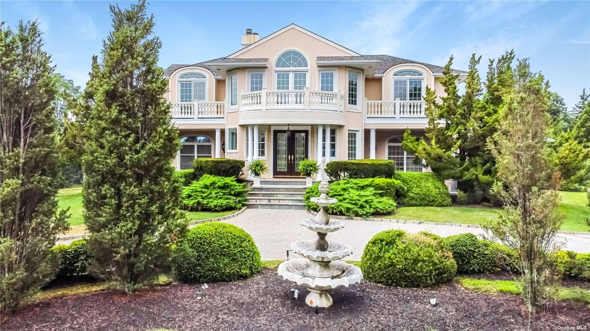 Nestled in the prestigious waterfront community of Remsenburg, this stunning 6000 plus square foot home is perfectly situated on just shy of an acre of gorgeous manicured property.