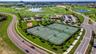 Resort tennis courts