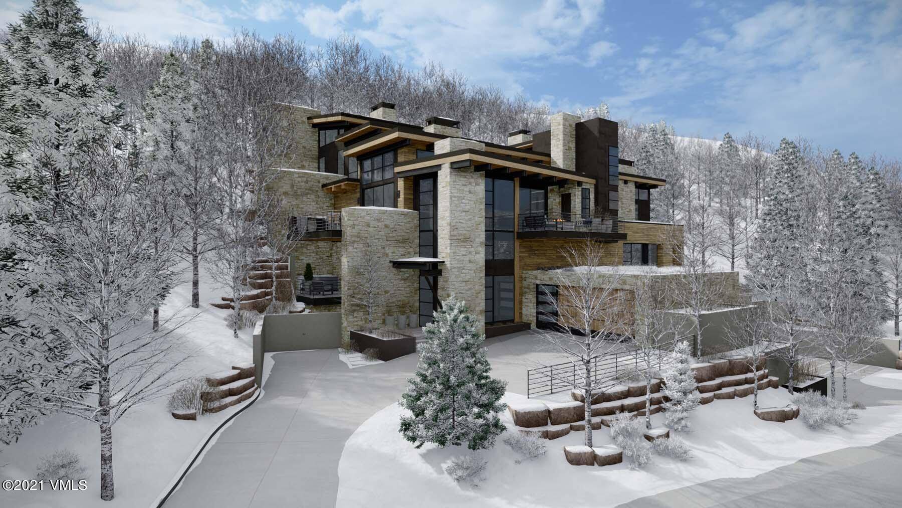 Rare opportunity to own a new construction, mountain contemporary home on the highly coveted Forest Road in Vail.